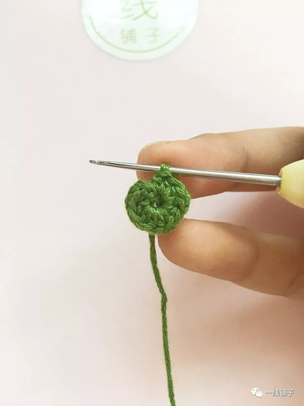 【原创】一线铺子 钩针编织小番茄挂件图解教程