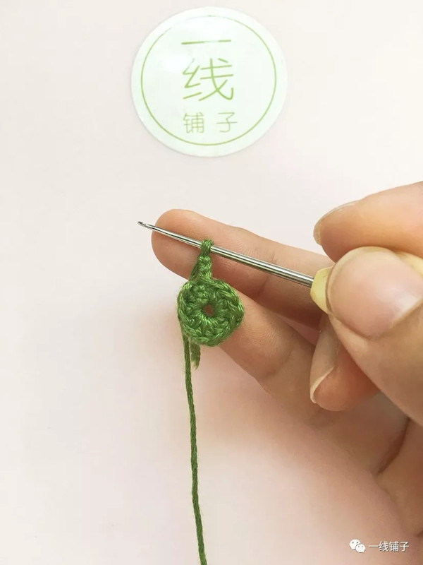 【原创】一线铺子 钩针编织小番茄挂件图解教程