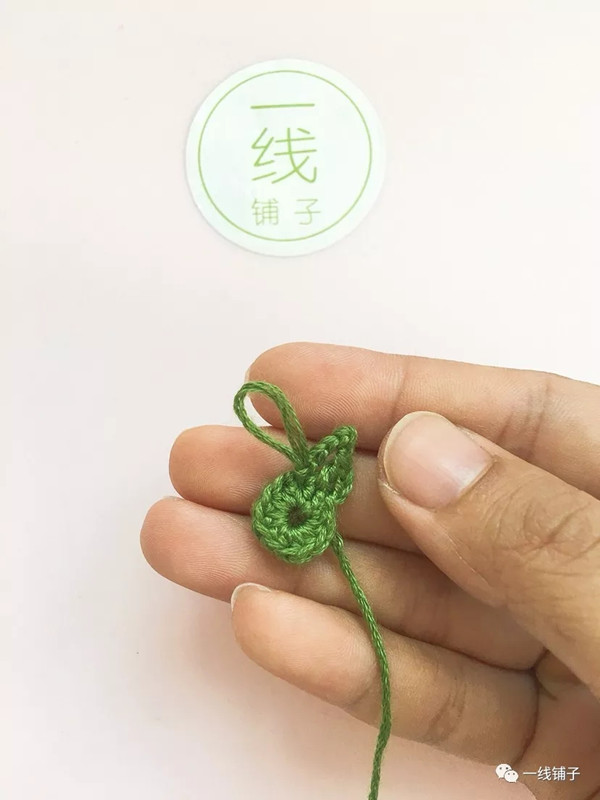 【原创】一线铺子 钩针编织小番茄挂件图解教程