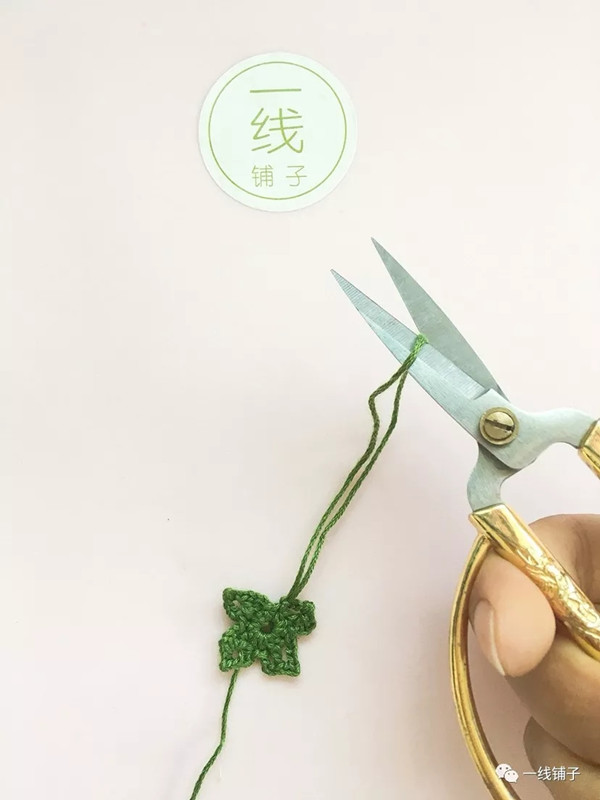 【原创】一线铺子 钩针编织小番茄挂件图解教程