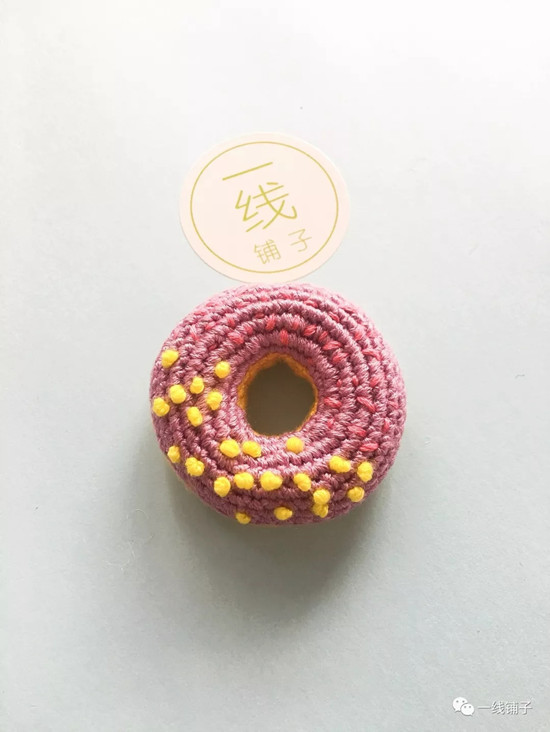 【原创】一线铺子甜甜圈玩偶挂件图解视频教程