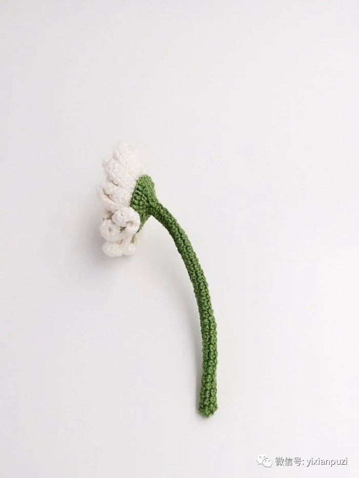 图解教程 | 小雏菊花朵胸针钩针编织 第3张