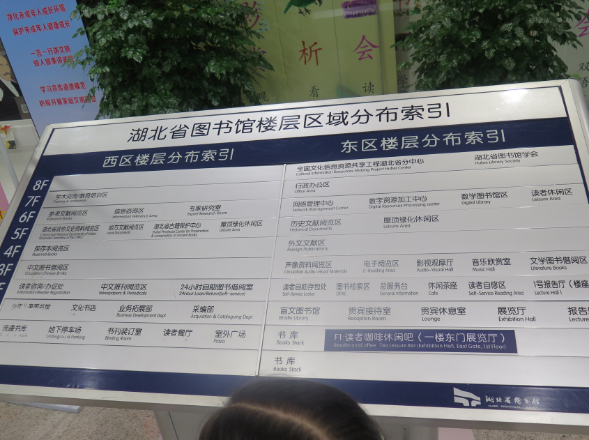 今日出行：湖北省图书馆（9.20）